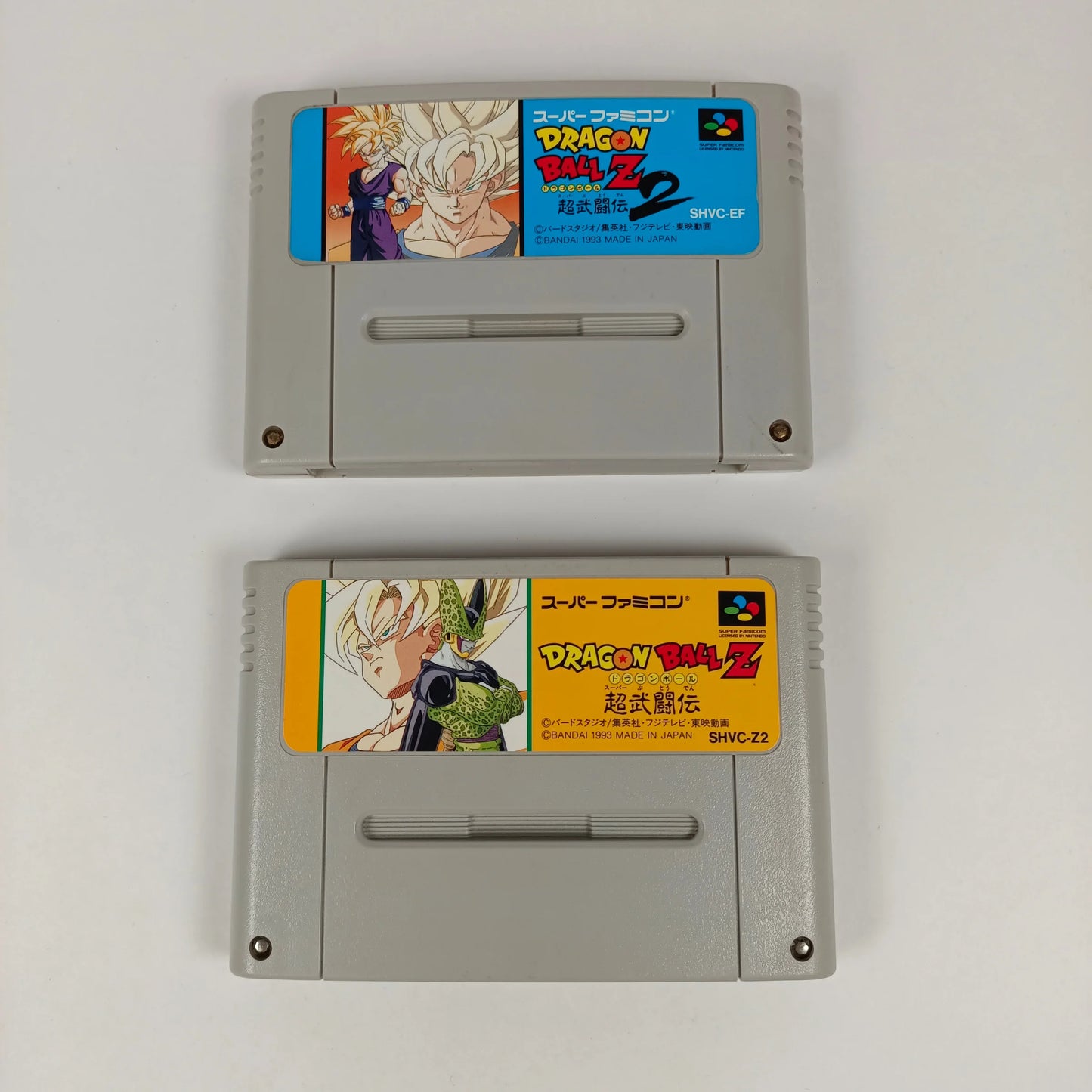 Lot de 2 jeux Super Famicom