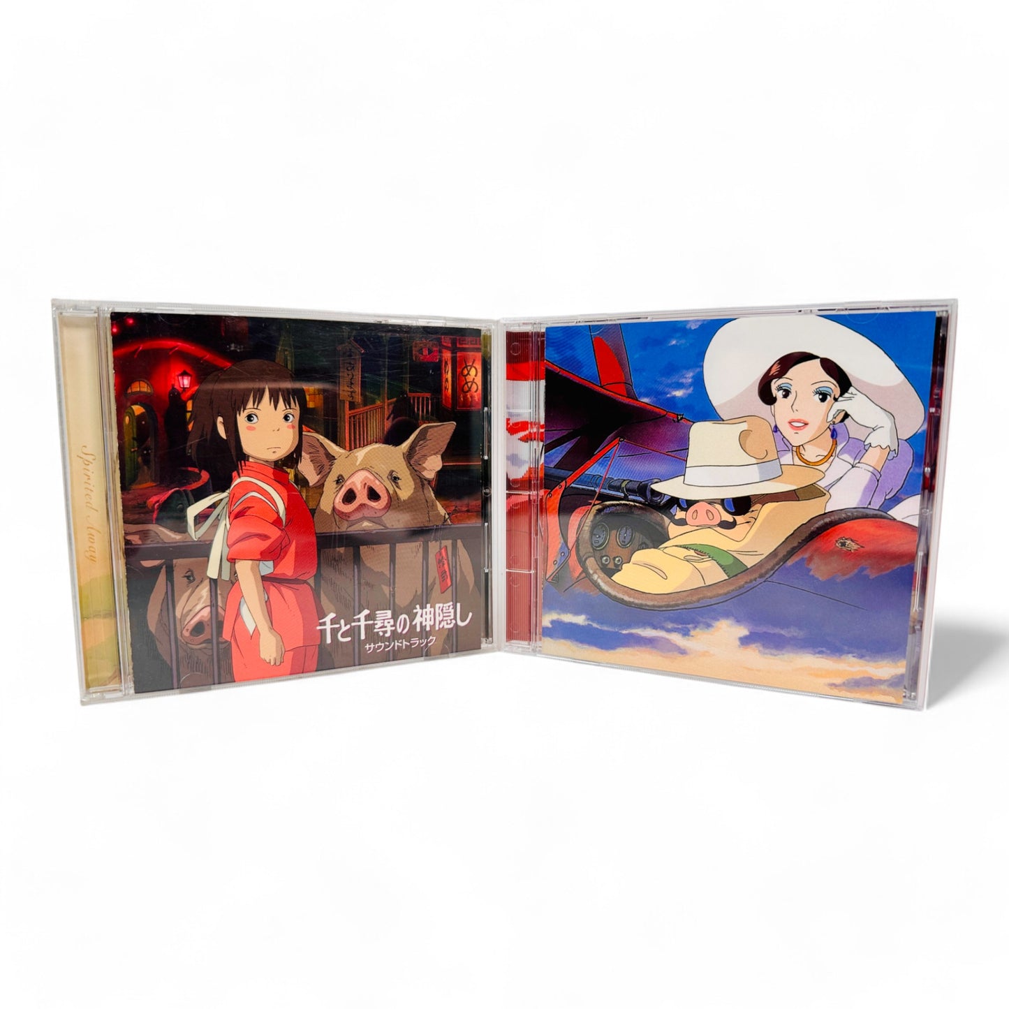 Lot de 2 OST Ghibli (Le Voyage de Chihiro et Porco Rosso)