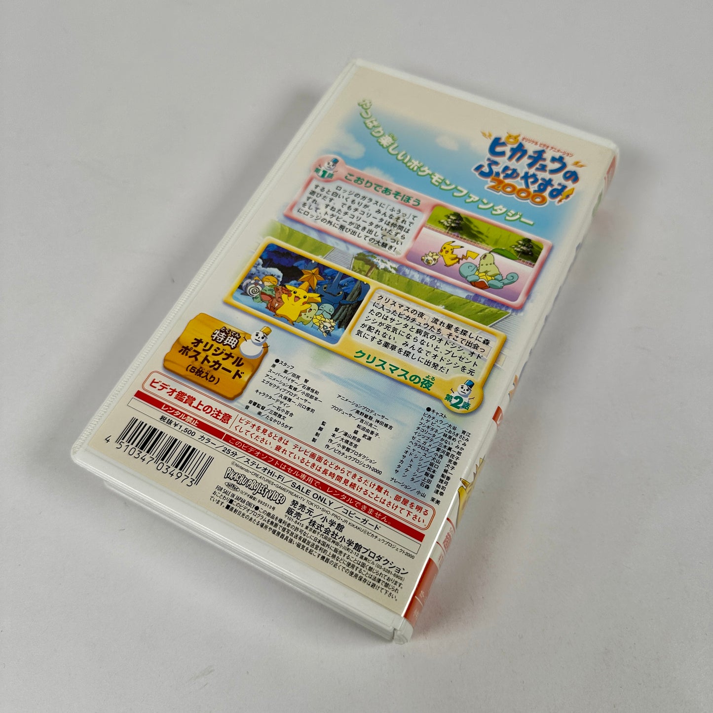 Les Vacances d'hiver de Pikachu 2000