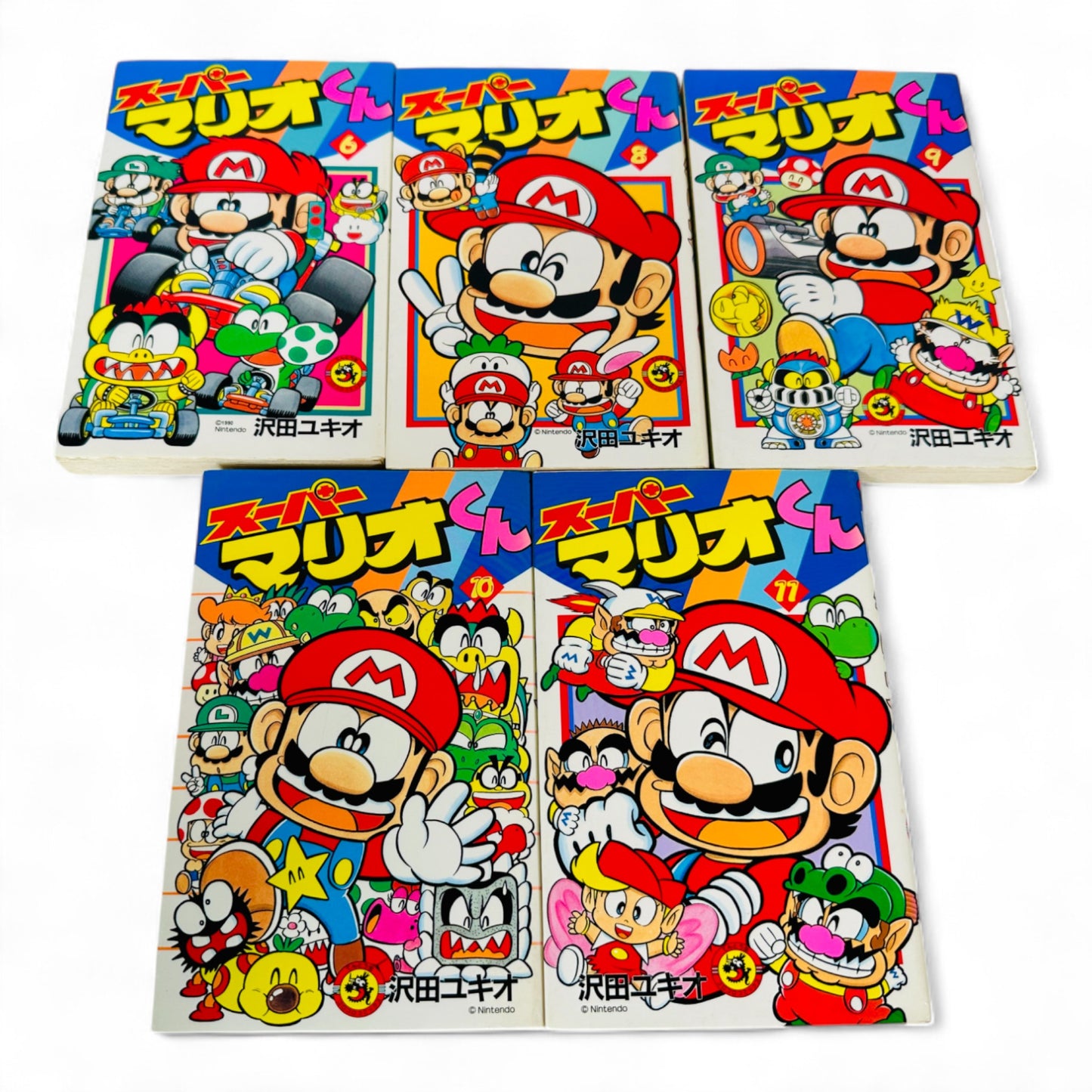 Lot de manga Mario (Tome 6, 8, 9, 10, 11)