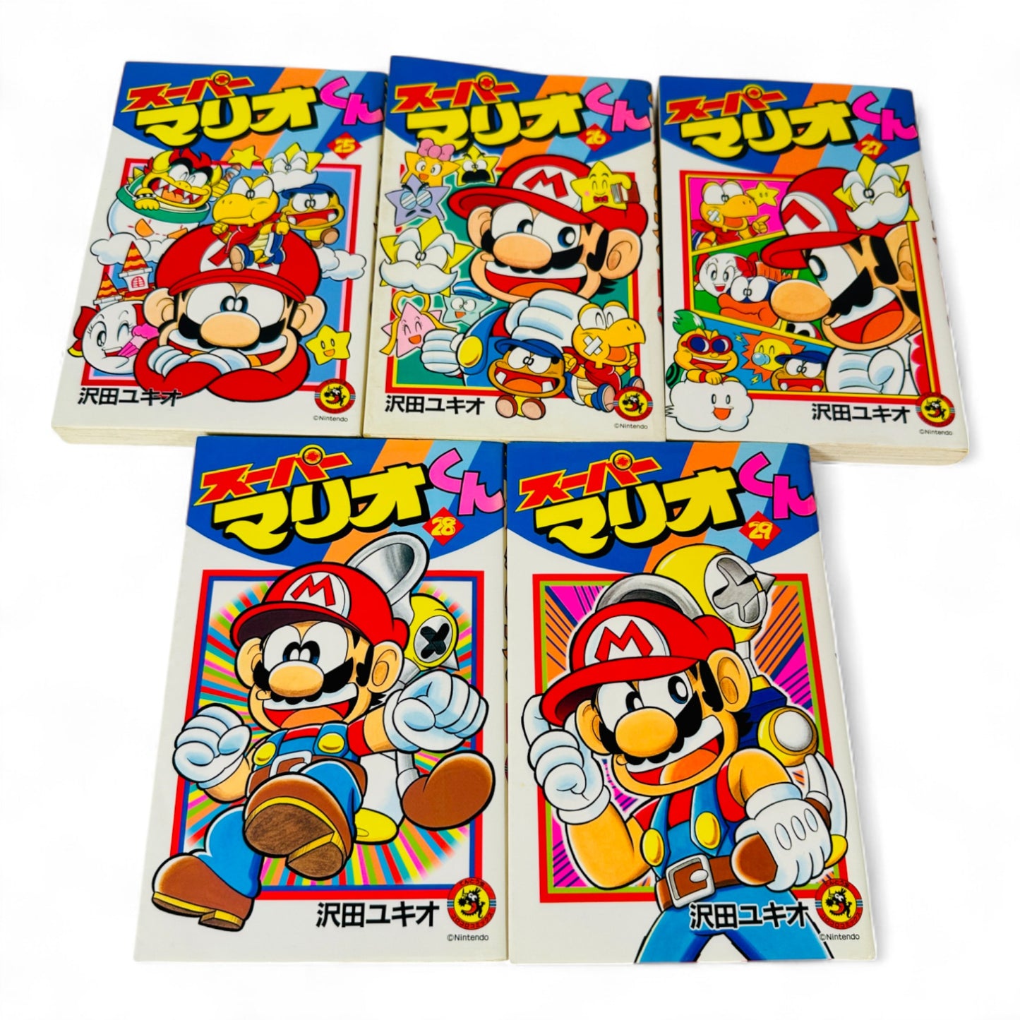 Lot de manga Mario (Tome 25, 26, 27, 28, 29)