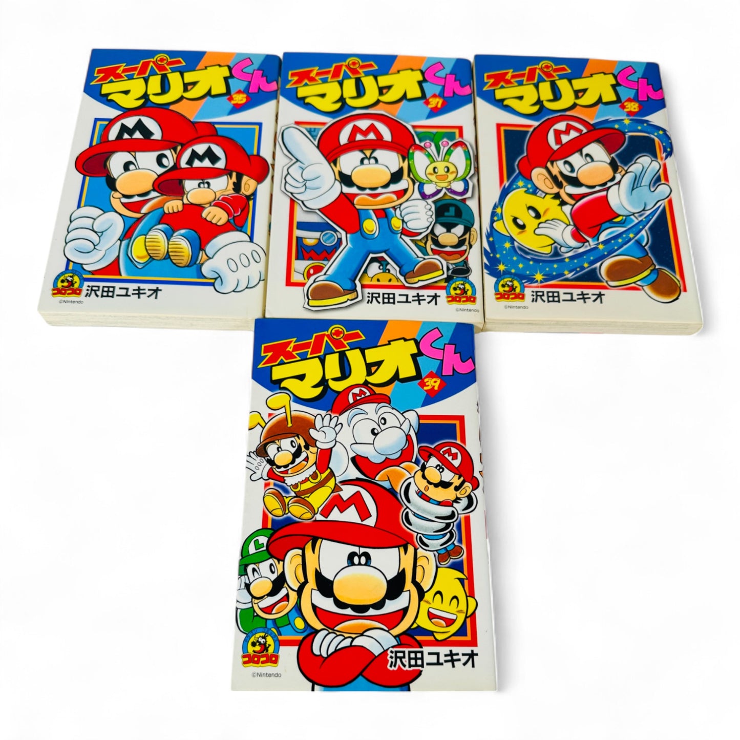 Lot de manga Mario (Tome 35, 37, 38, 39)