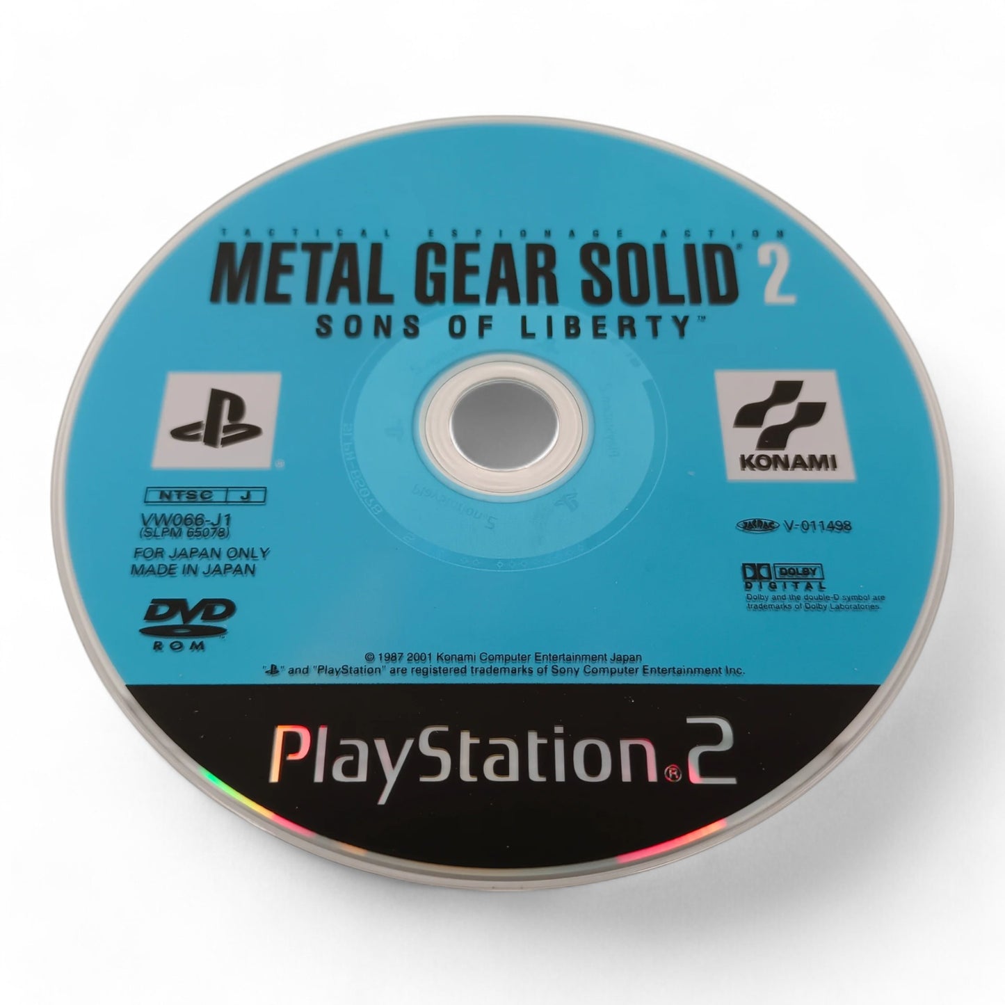 Metal Gear Solid 2 : Sons of Liberty