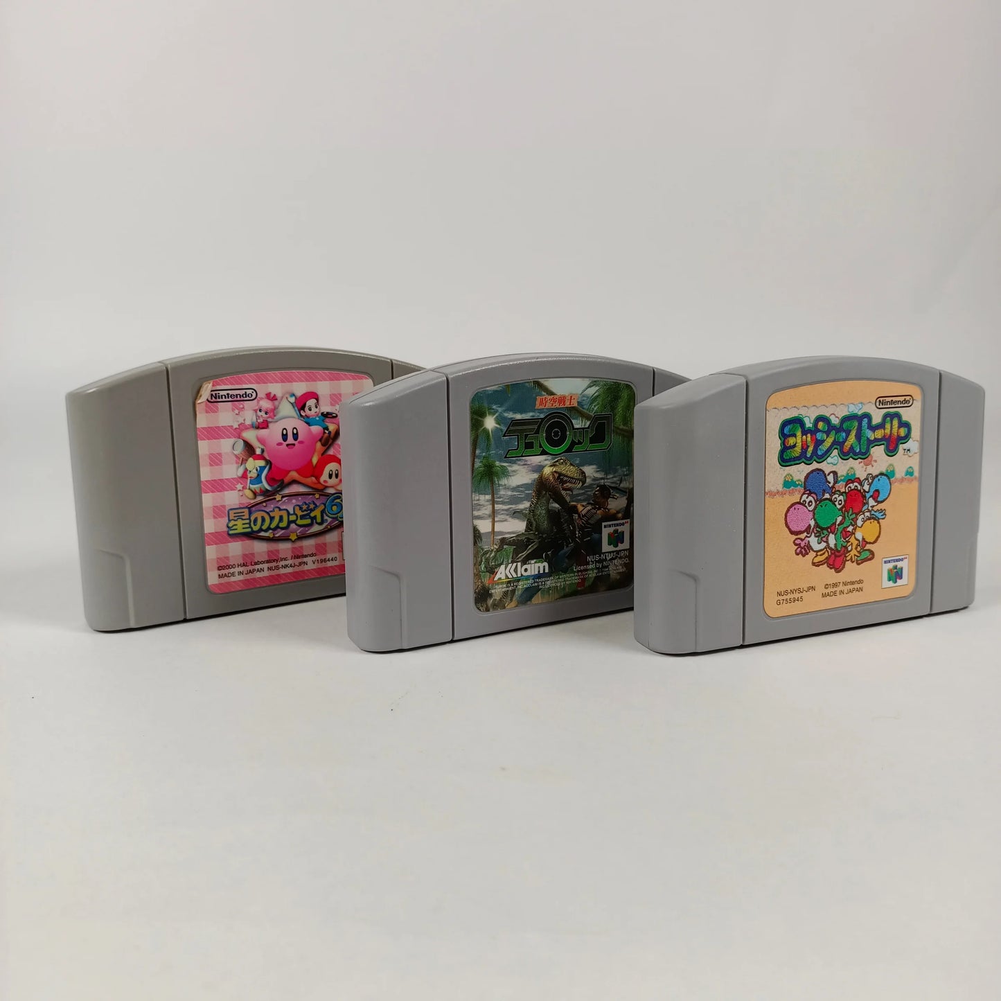 Lot de 3 jeux Nintendo 64