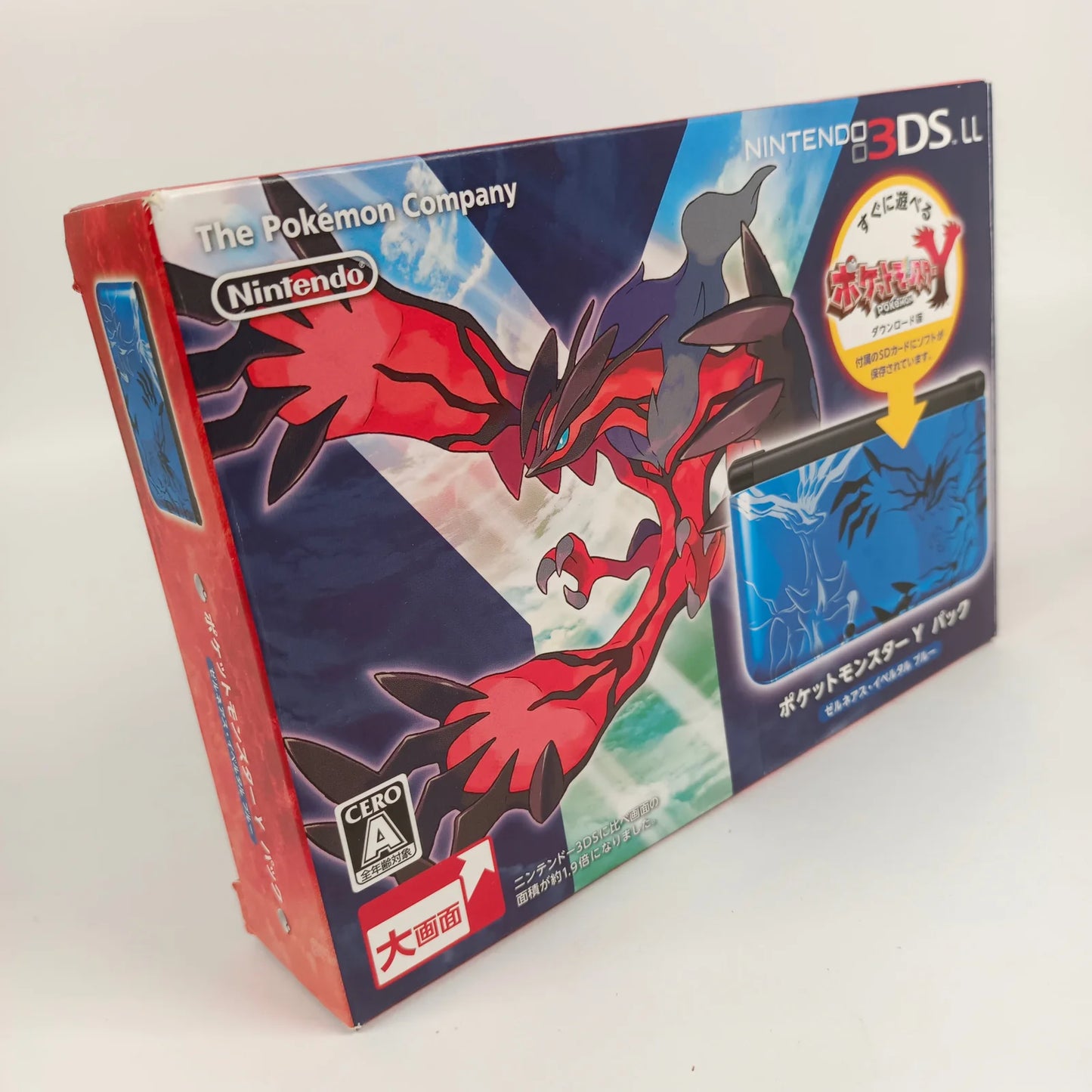 3DSLL version Pokémon Y