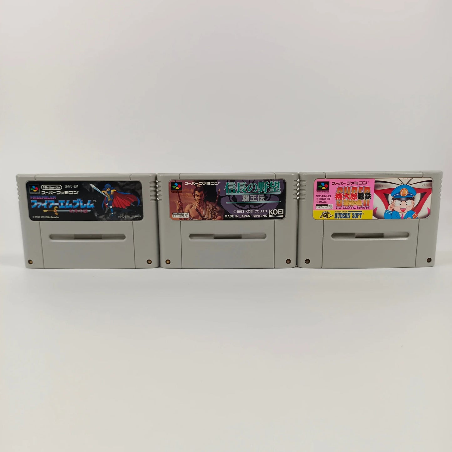 Lot de 3 jeux Super Famicom