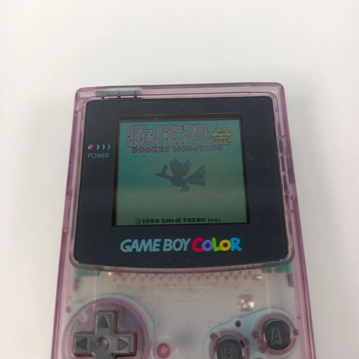 Game Boy Color Clear Purple