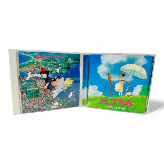 Lot de 2 OST de Kiki et la petite sorcière & Le vent se lève