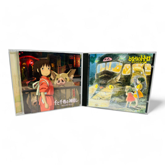 Lot de 2 OST Ghibli (Le Voyage de Chihiro et Mon Voisin Totoro)