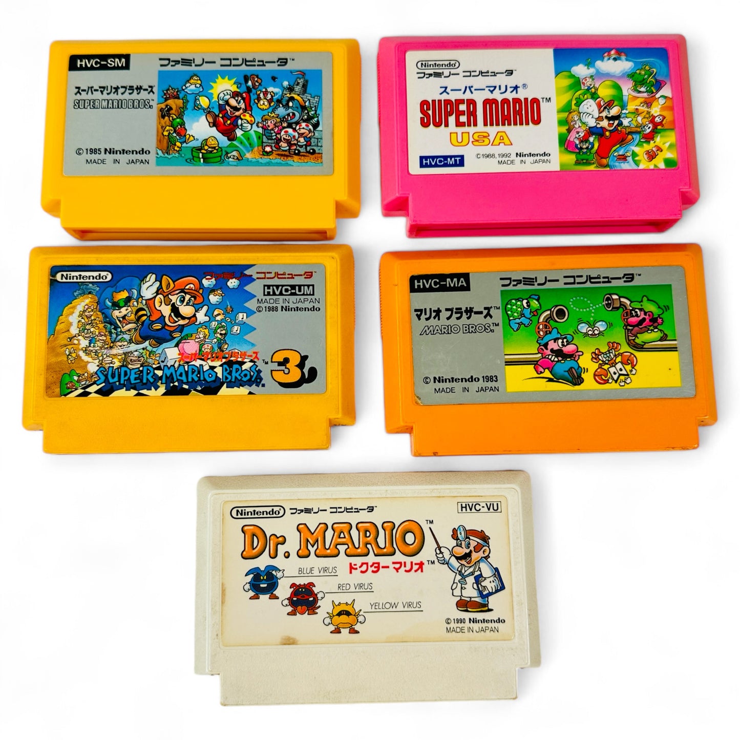 Lot Famicom Mario