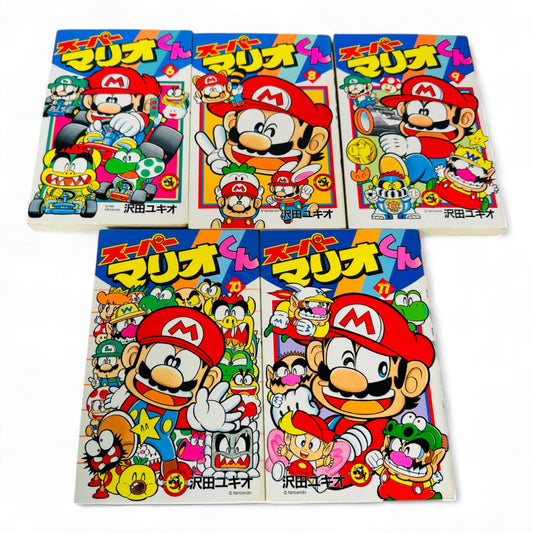 Lot de manga Mario (Tome 6, 8, 9, 10, 11)